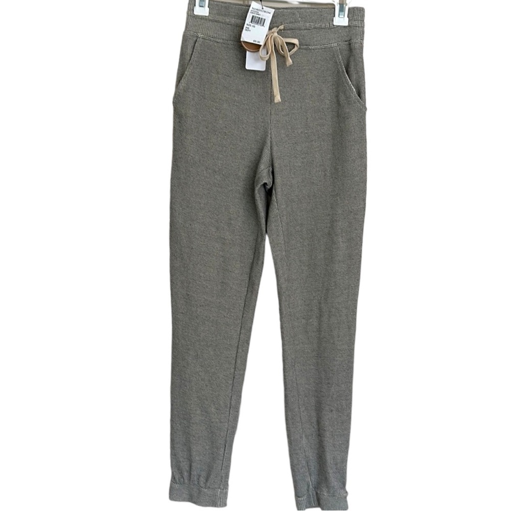 NWT ANTHROPOLOGIE CURRENT AIR WAFFLE KNIT JOGGERS